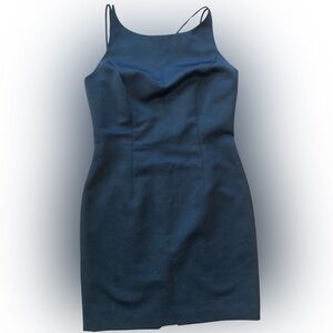 Ann Taylor black silk dress